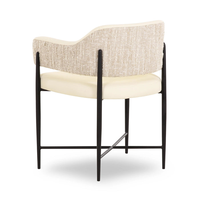 Sezanne 2-Tone Performance Vegan Leather Dining Chair
