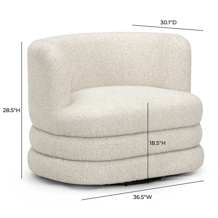 Astor Performance Swivel Hotel Lounge Chair