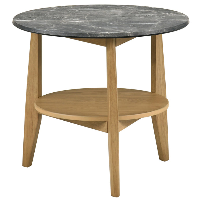 Bradley Round End Table
