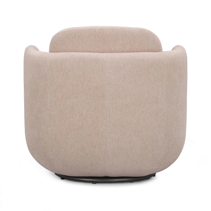 Wolfie Performance Chenille Swivel Accent Chair