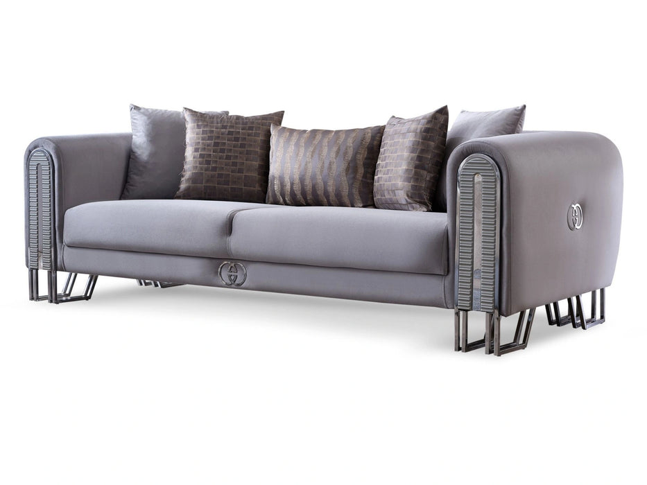 Kapadokya Stationary Sofa Grey