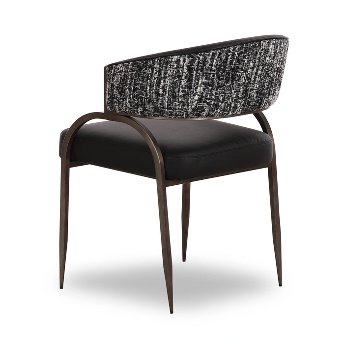 Tatum 2-Tone Performance Vegan Leather Dining Chair