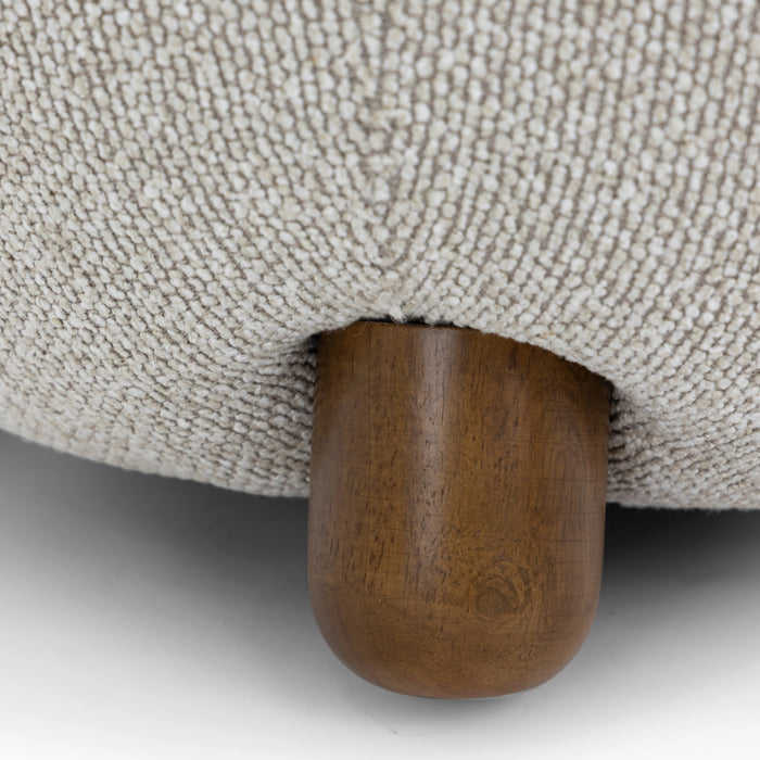 Pucker Warm Grey Performance Boucle Accent Chair