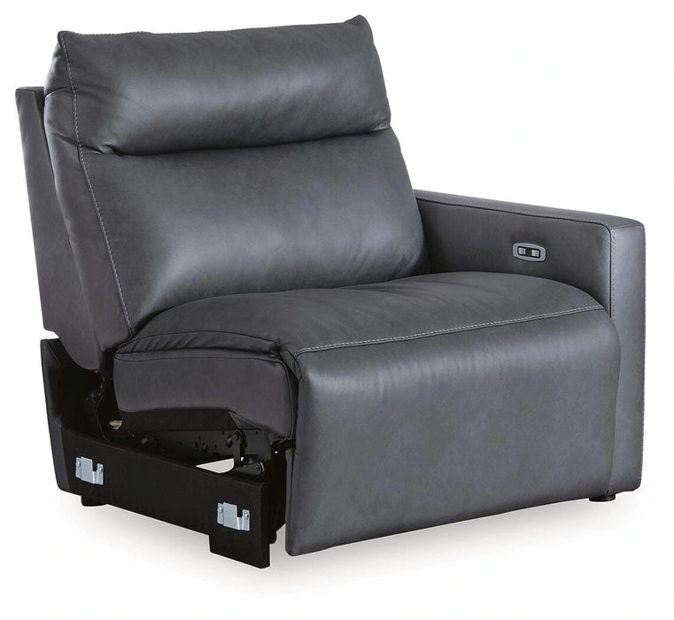 ModZ Power Reclining Sectional with Audio Console