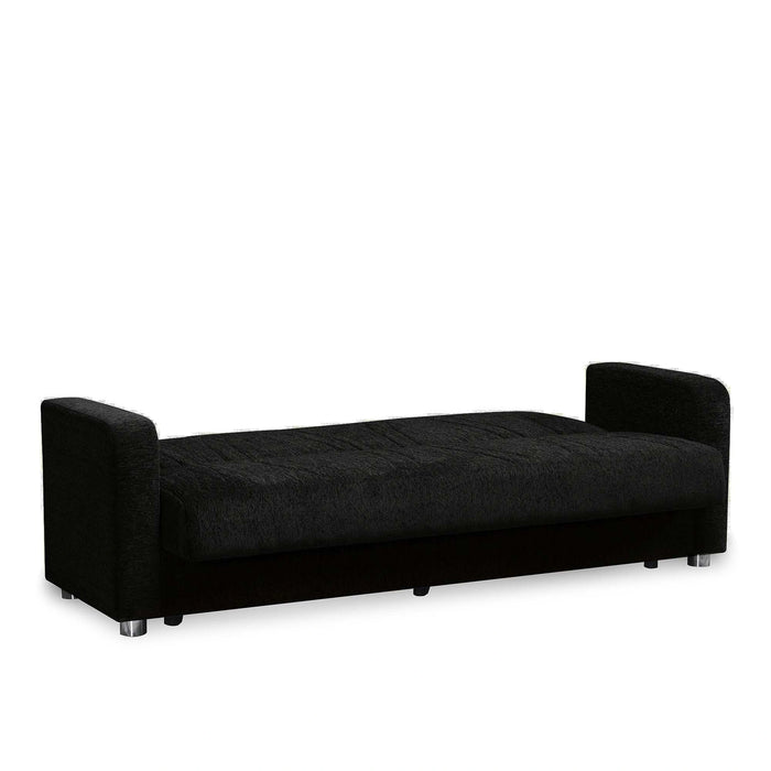 Ottomanson Elegance Collection Upholstered Convertible Sofabed with Storage