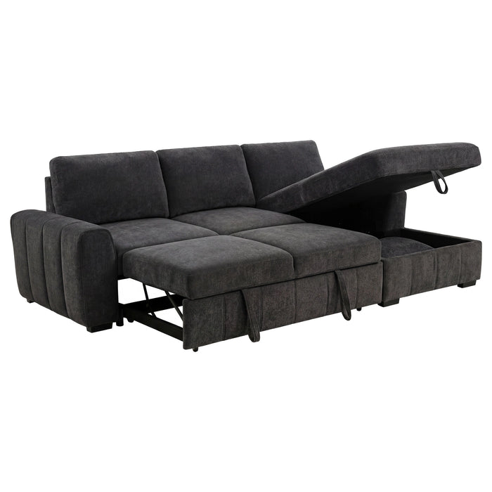 Pastrana Upholstered Sleeper Sectional Sofa