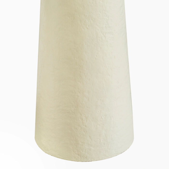 Yala Cream Papier Mache Floor Lamp