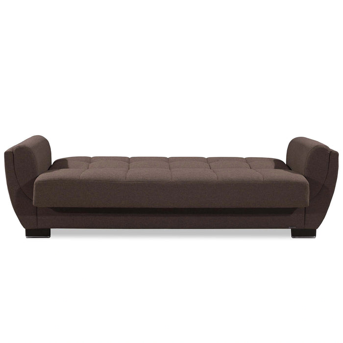 Ottomanson Armada Air Collection Upholstered Convertible Sofabed with Storage