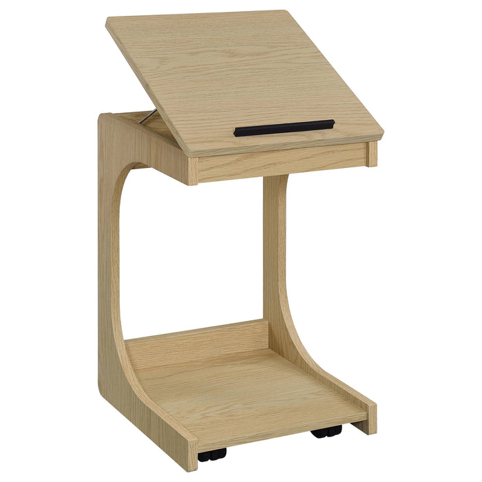 Ralston Lift-Top Side Table with Casters