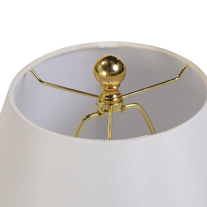 Sardine White &amp; Blue Ceramic Table Lamp