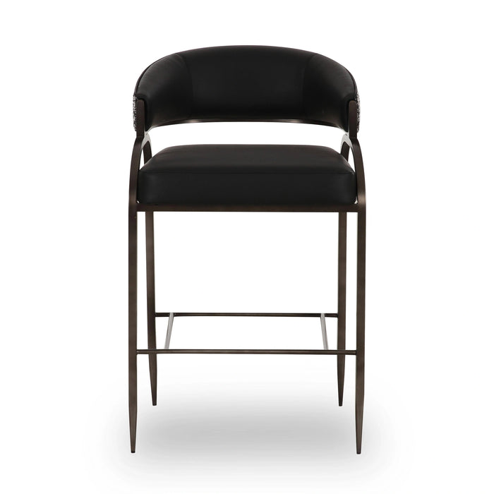 Tatum 2-Tone Performance Vegan Leather Counter Stool