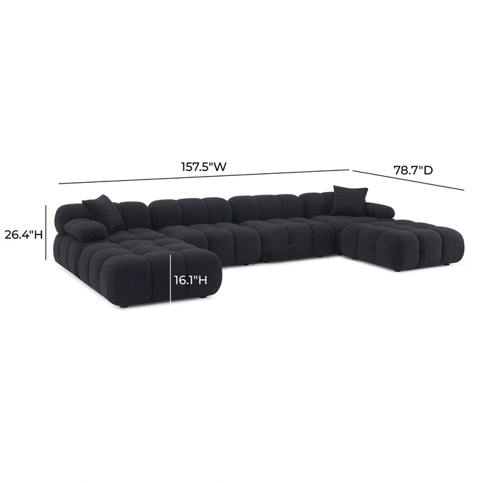 Calliope 6-Piece U-Sectional