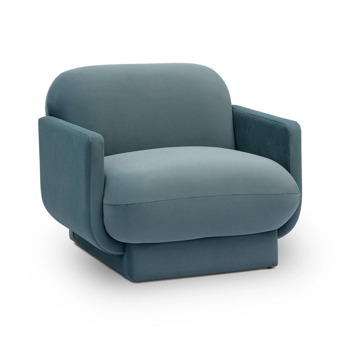 Azalea Performance Velvet Accent Chair