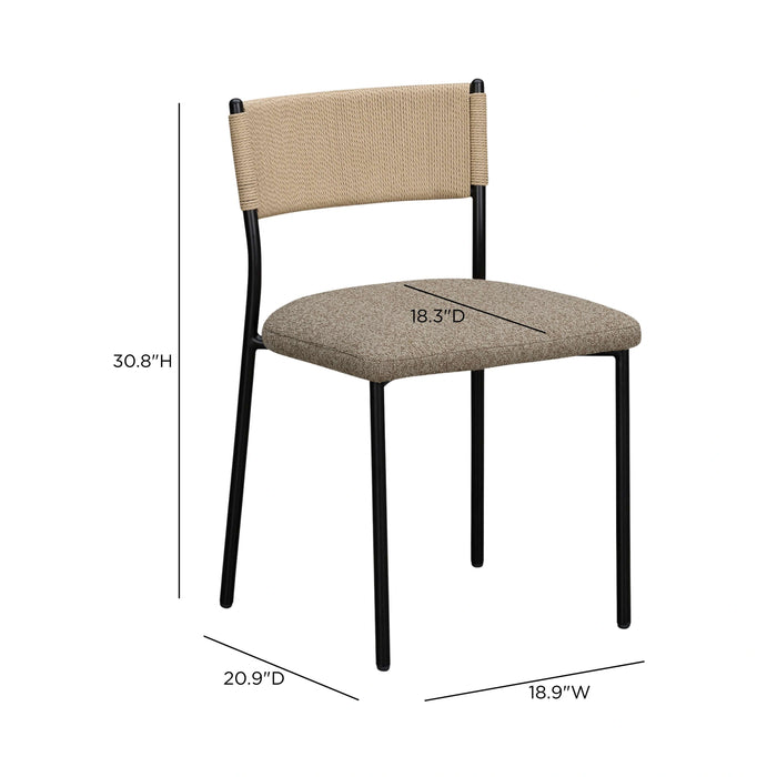 Celine Performance Boucle Dining Chair - Set of 2