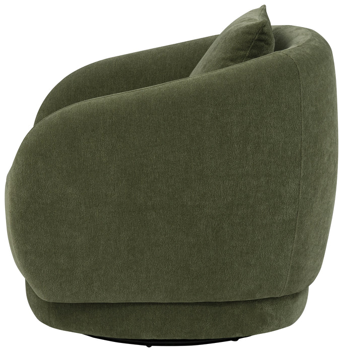 Arnaud Chenille Swivel Chair