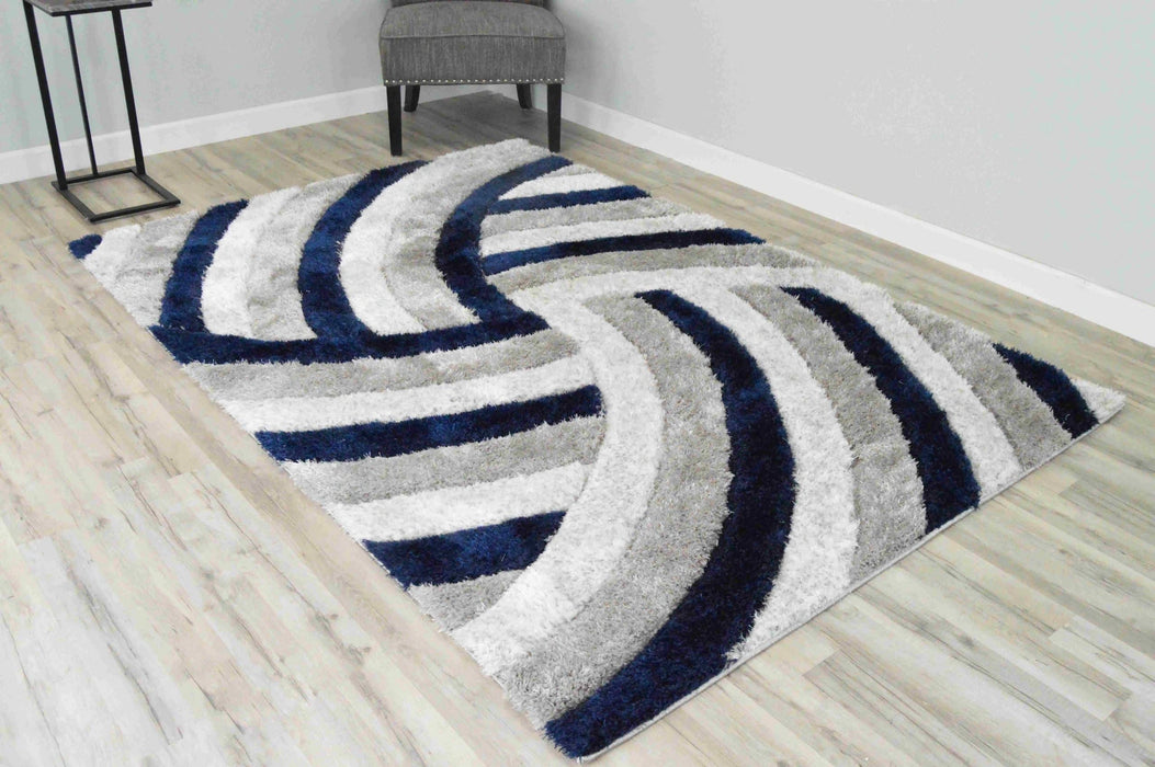 4D SHAGGY Rug Design 6483