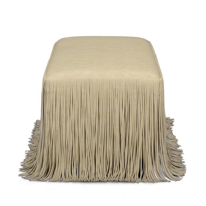 Shag Me 50" Performance Vegan Leather Bench