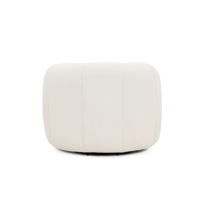 Jasmine Performance Velvet Swivel Accent Chair