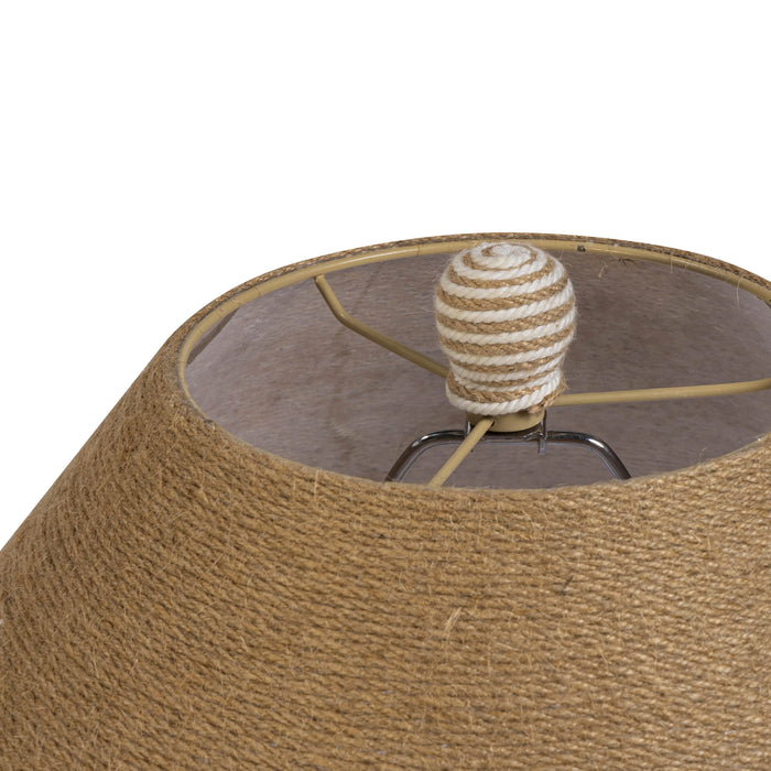 Tanga Natural Jute and Cotton Table Lamp