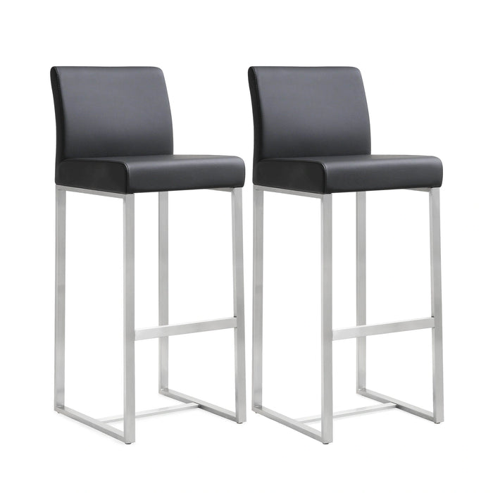 Denmark Performance Vegan Leather Stool - Set of 2