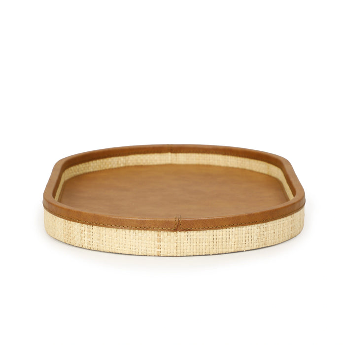 Hakiri Natural Raffia Contract-Grade Storage Tray
