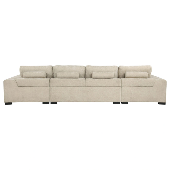 Cannella Upholstered Sectional Sofa