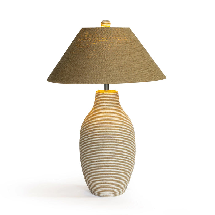 Tanga Natural Jute and Cotton Table Lamp