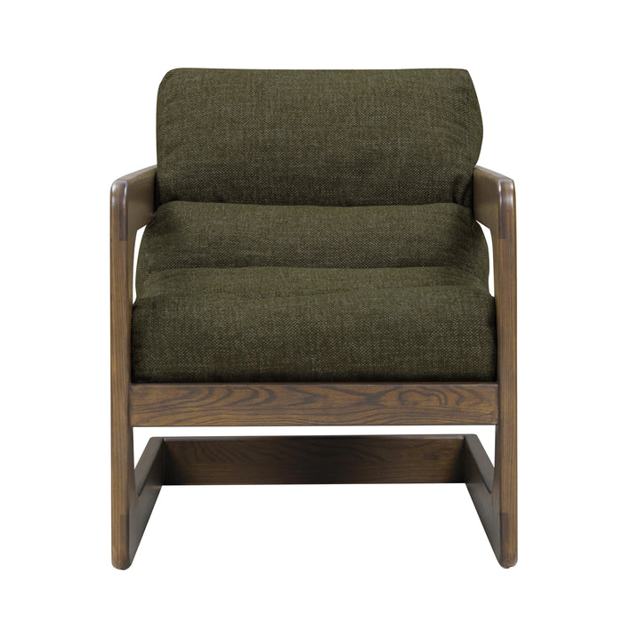 Palma Contract-Grade Textured Weave Fabric Accent Chair