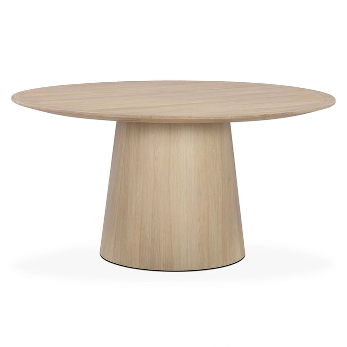 Sahara Round Oak Dining Table (41"-60")