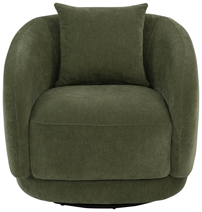Arnaud Chenille Swivel Chair