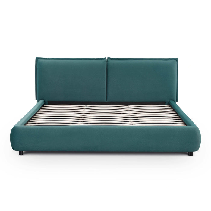 Mel Performance Faux Mohair Velvet Bed