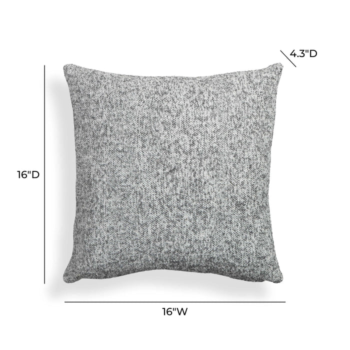 Poh 16" Boucle Square Throw Pillow