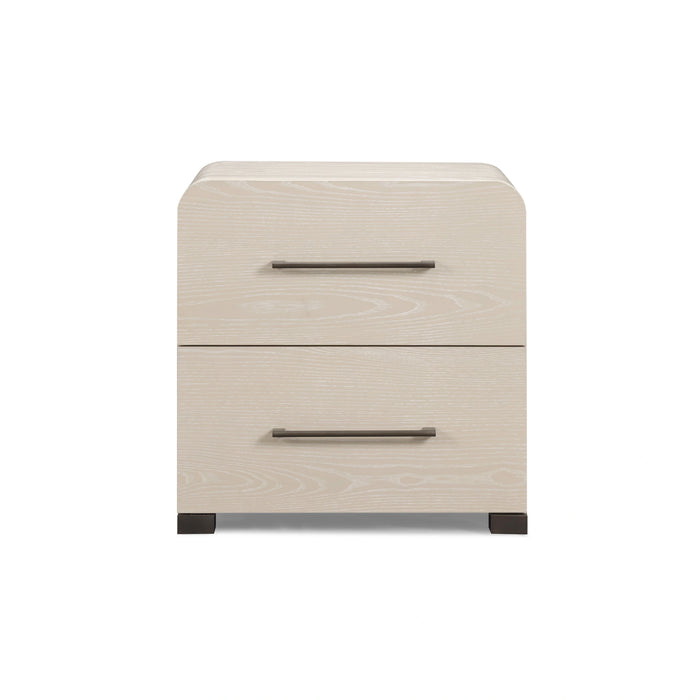 Marissa 22" Ash 2-Drawer Nightstand