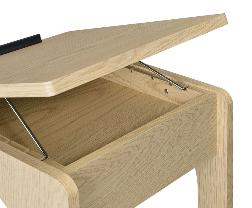 Ralston Lift-Top Side Table with Casters