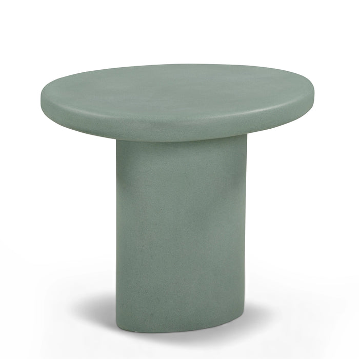 Jade Concrete Indoor/Outdoor Side Table