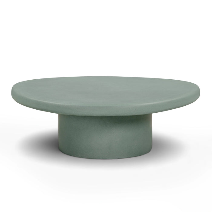 Jade Concrete Indoor/Outdoor Coffee Table (28"-34")