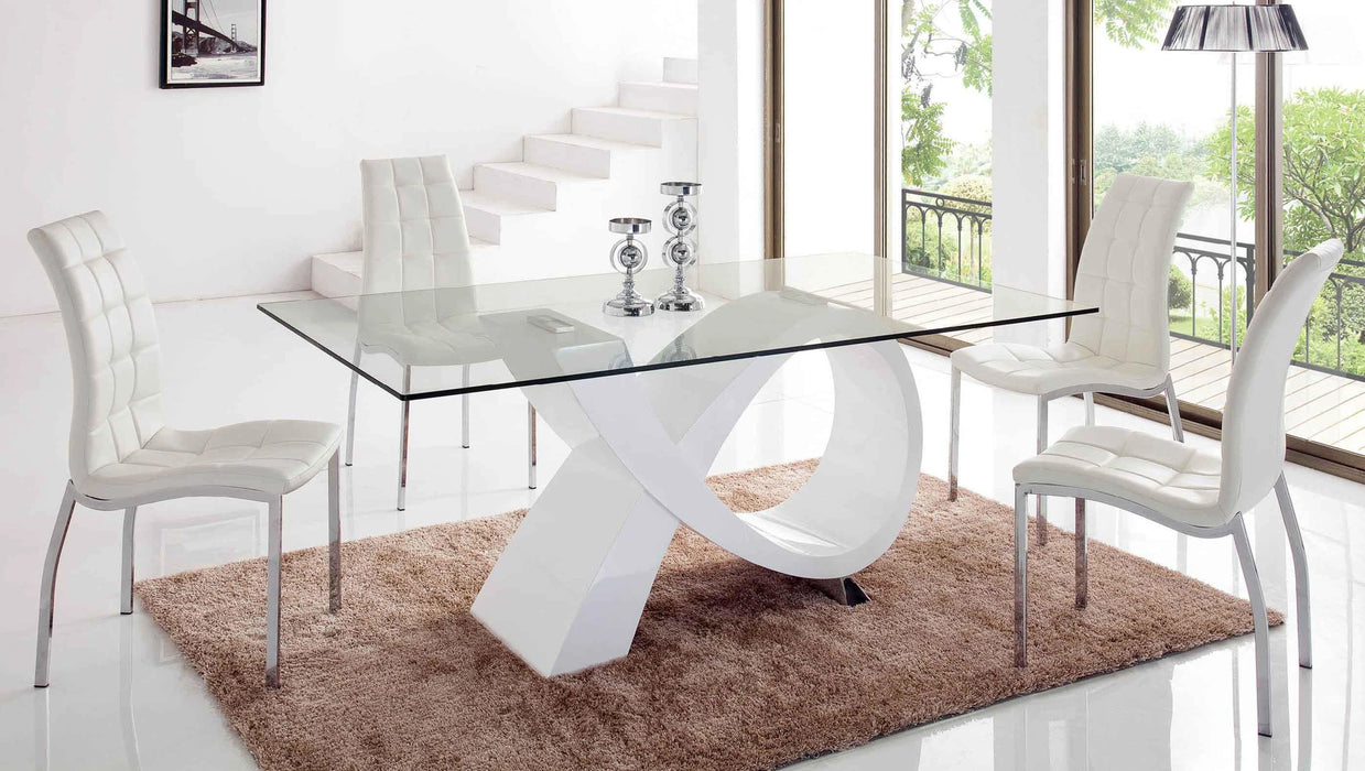 ESF Furniture 365 Chair in White (Set of 2)