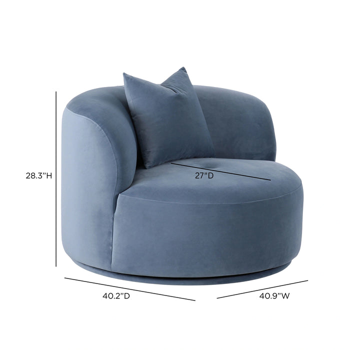 Fickle Swivel Accent Chair