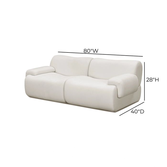 Zenith 80" Modular Loveseat