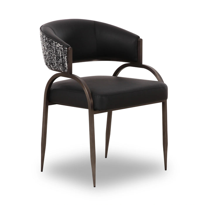 Tatum 2-Tone Performance Vegan Leather Dining Chair