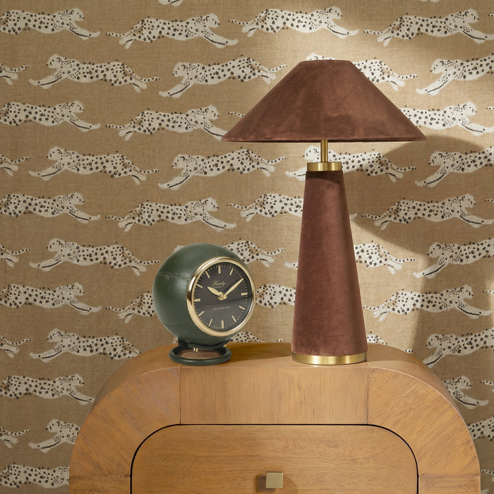 Draper Dark Green Contract-Grade Standing Accent Clock