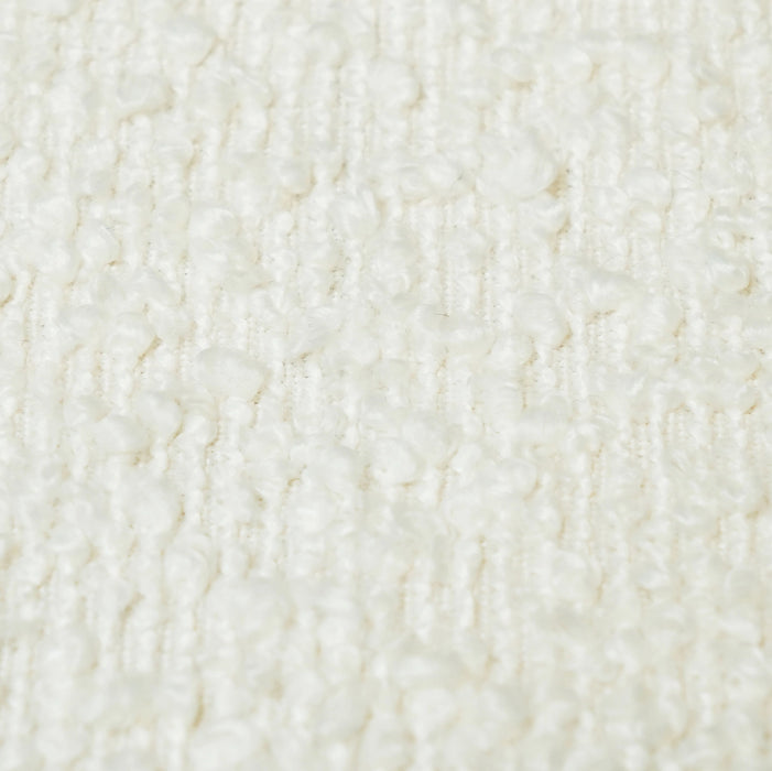 Fickle Cream Performance Boucle Swivel Chair