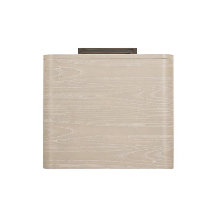 Marissa 22" Ash 2-Drawer Nightstand