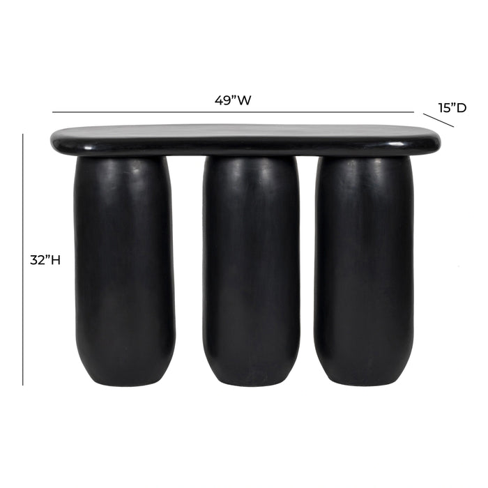 Rahul 49" Textured Console Table
