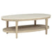 Lucaire Oval Coffee Table - Home And Beyond