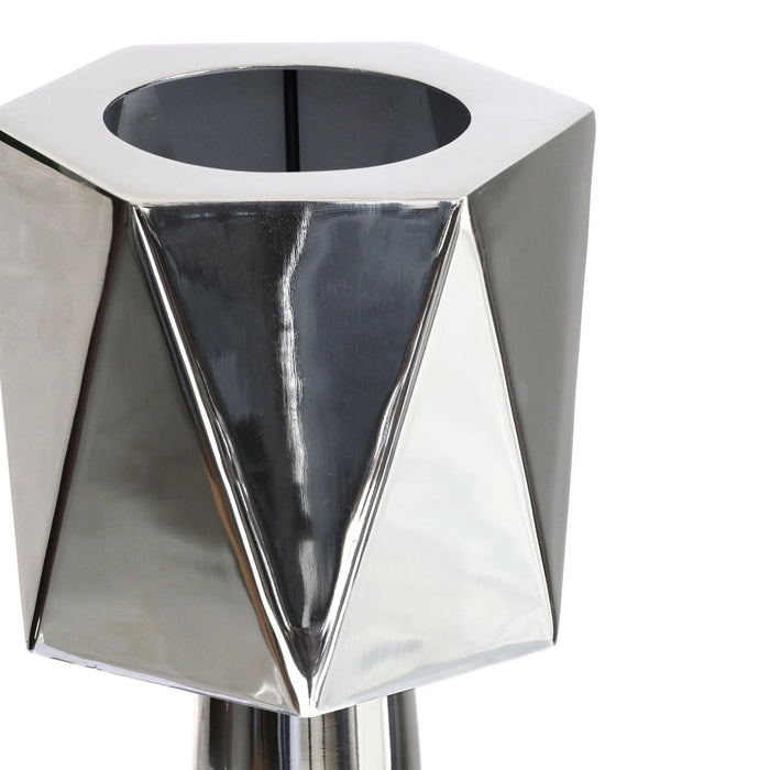 Polished Nickel Table Lamp