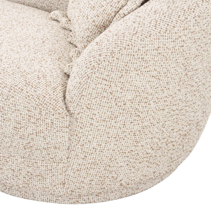 Marion 60" Two-Tone Textured Performance Boucle Loveseat