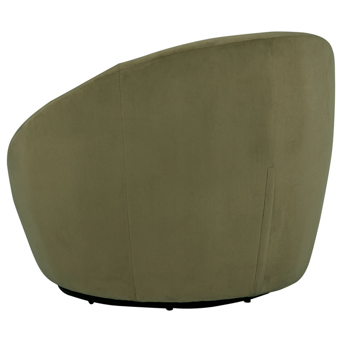 Myernick Upholstered Swivel Accent Chair