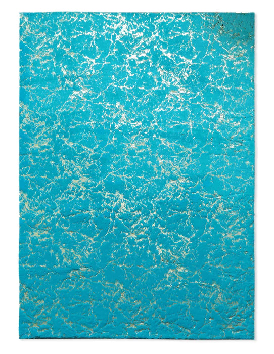 TIMMY-S SHAGGY Rug TD3396-B6-TEAL+GOLD