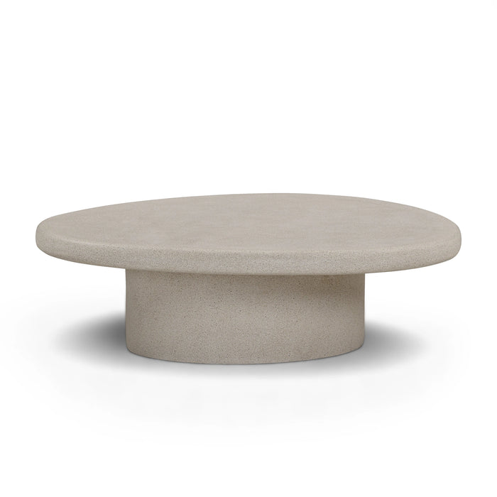 Jade Concrete Indoor/Outdoor Coffee Table (28"-34")